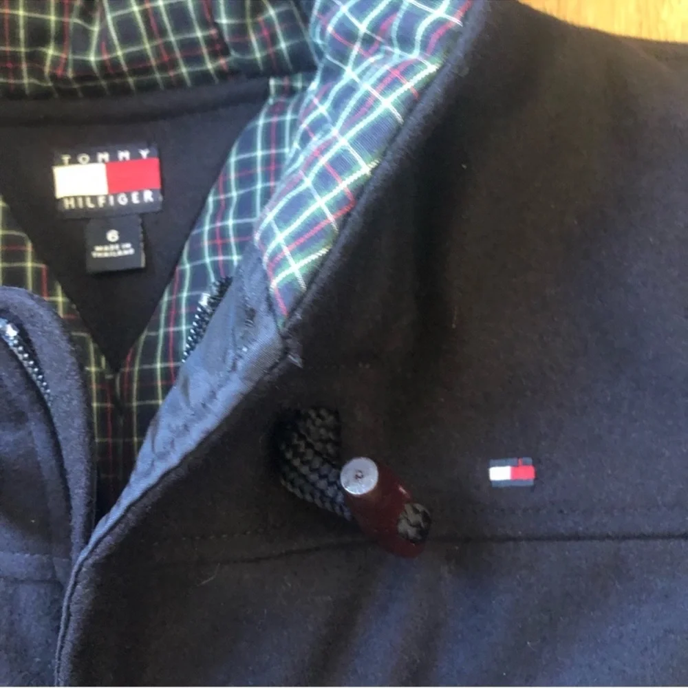 🔥NEW🔥Boys sz 6 Wool Duffel Coat TOMMY HILFIGER price firm!